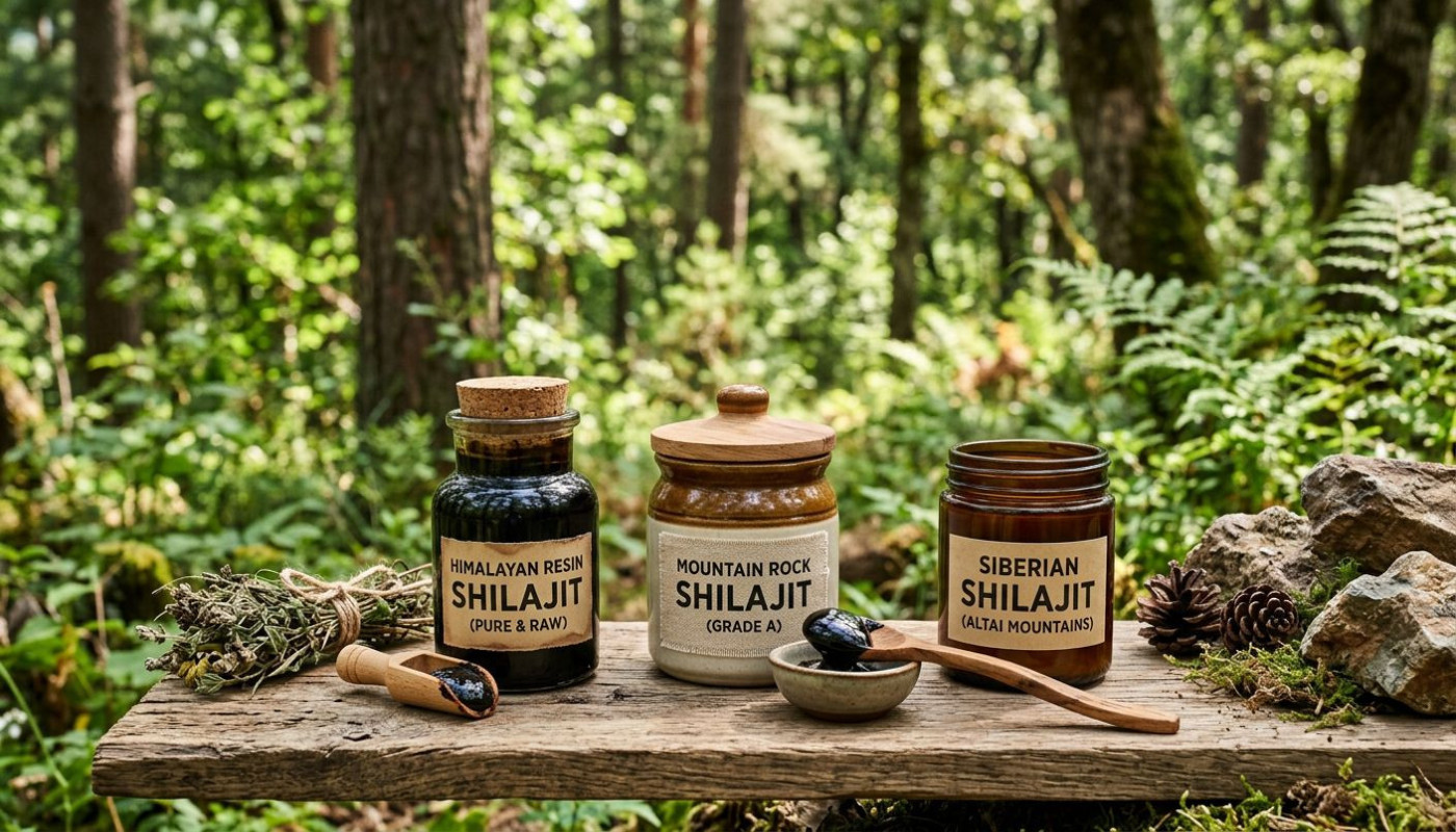 Exploration des variétés de Shilajit : Résine, gélules et gummies